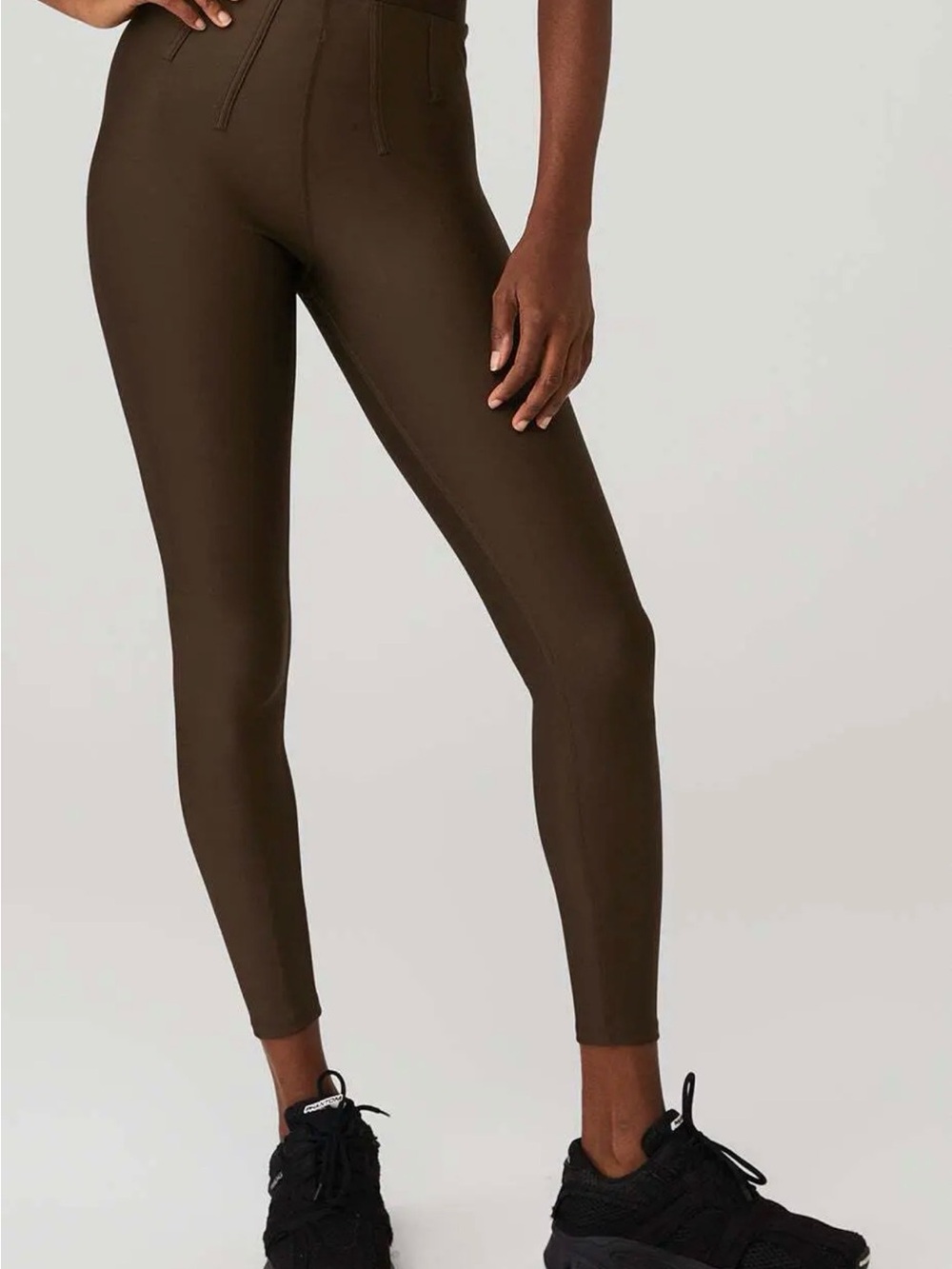 ALO Yoga Brown Slim Stretch Leggings